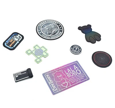 3D Pvc gumové silikónové záplaty štítok